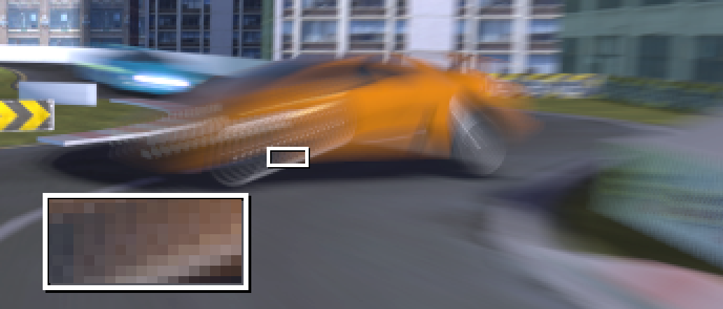 Real-time Stochastic Rasterization on Conventional GPU Architectures